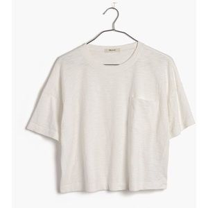 Madewell crop T-shirt